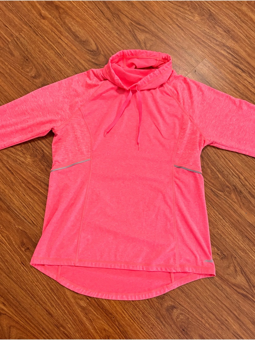 Avia Women’s Coral Long-Sleeve Cowl Neck Pullover Activewear - Size Large